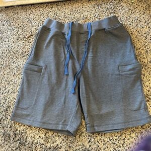 Norm Thompson Men's gray sweat Shorts L Portland Oregon Like New 30%off w♥️ #74